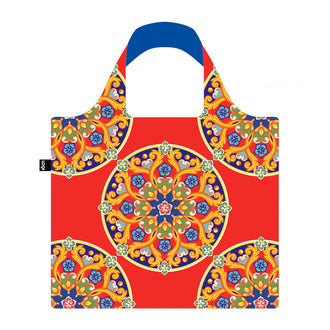 Borsa spesa "Circle Motives red Recycled" cm 50x42/69