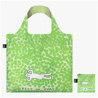 Borsa spesa "Constant Bagel Therapy - Rest in Peas Recycled" cm 50x42/69