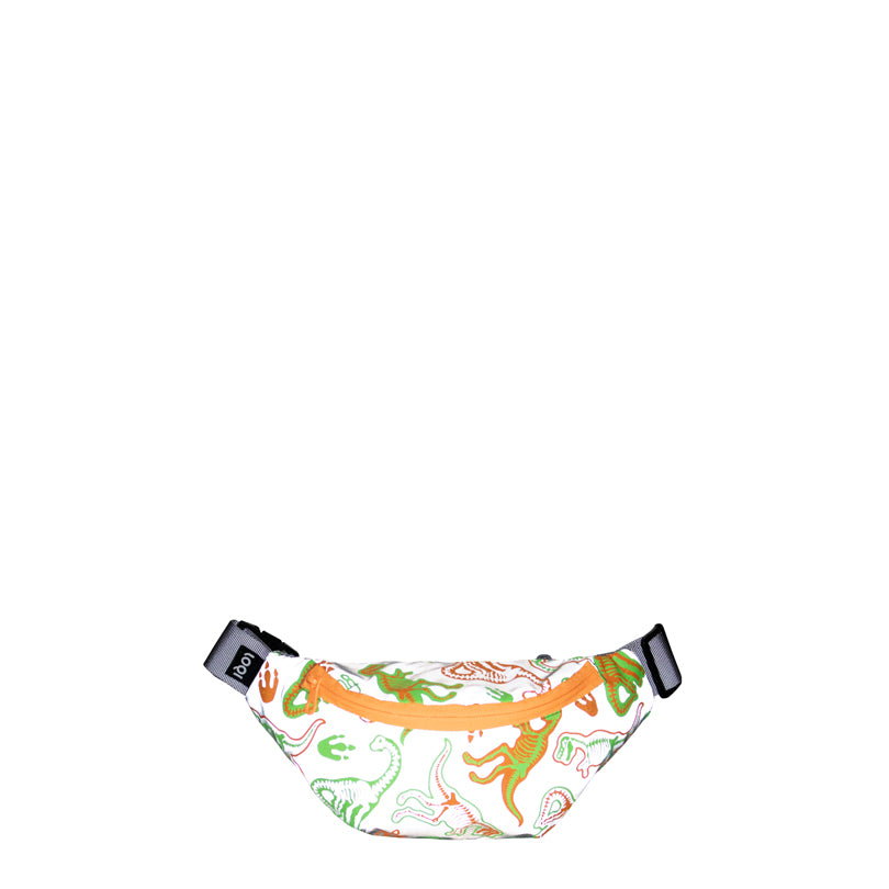 Marsupio/Bum Bag mini "Kids - Dinosaur Skeleton Reflective Recycled" cm 26x13