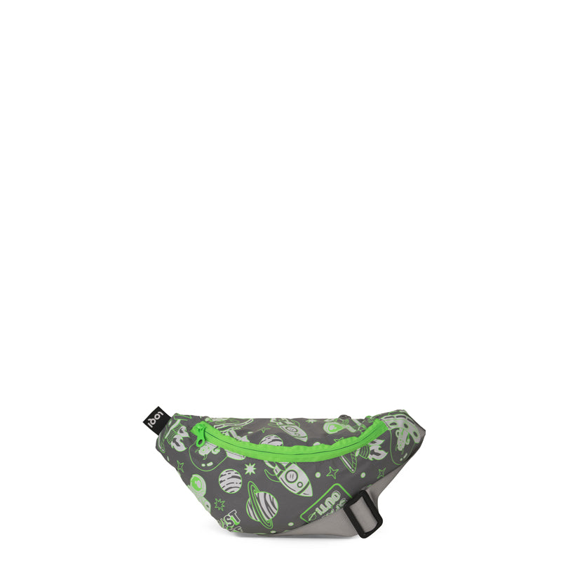 Marsupio/Bum Bag mini "Kids - Space Out Reflective Recycled" cm 26x13