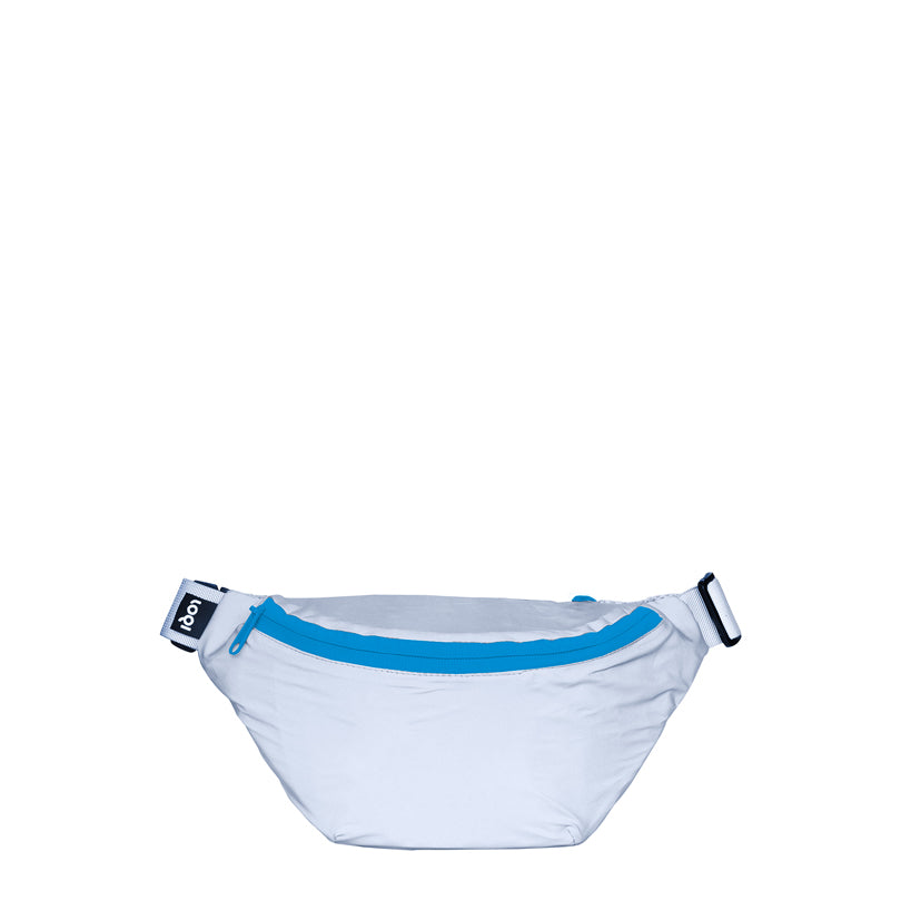 Marsupio/Bum Bag "Reflective - Neon Blue Recycled" cm 30x14