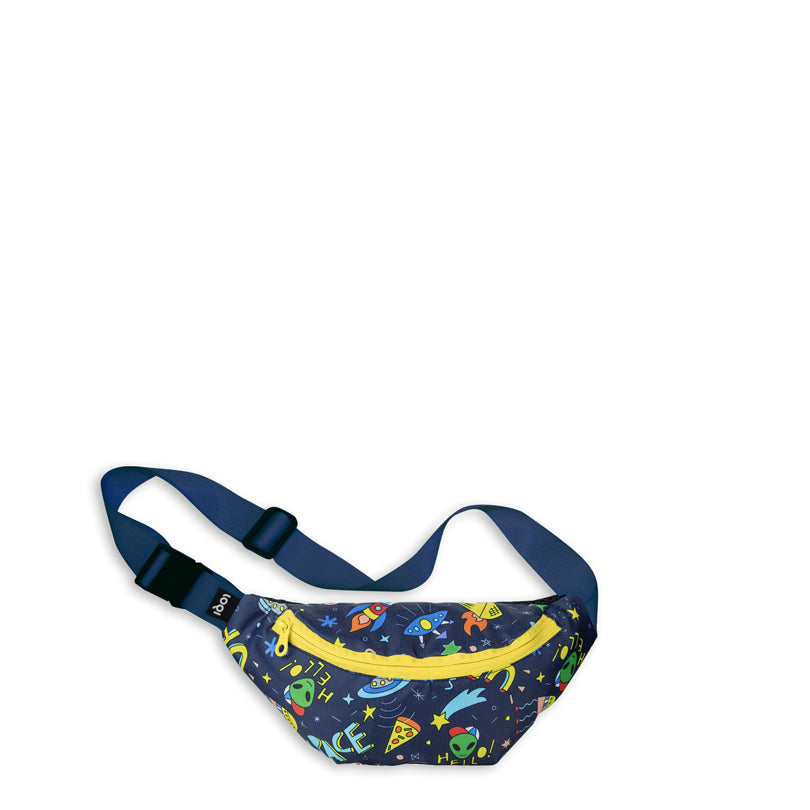 Marsupio/Bum Bag mini "Kids - Space UFO Recycled" cm 26x13
