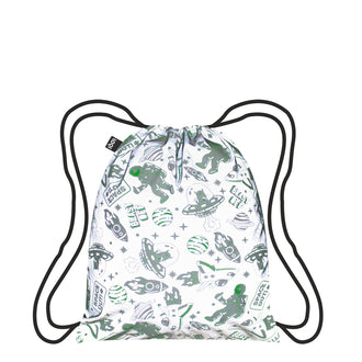 Zainetto a sacca mini "Kids - Space Out Reflective Recycled" cm 28x34