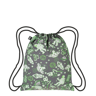 Zainetto a sacca mini "Kids - Space Out Reflective Recycled" cm 28x34