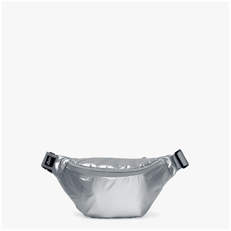 Marsupio/Bum Bag "Metallic - Silver" cm 30x14