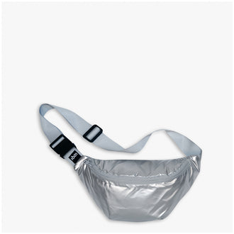Marsupio/Bum Bag "Metallic - Silver" cm 30x14