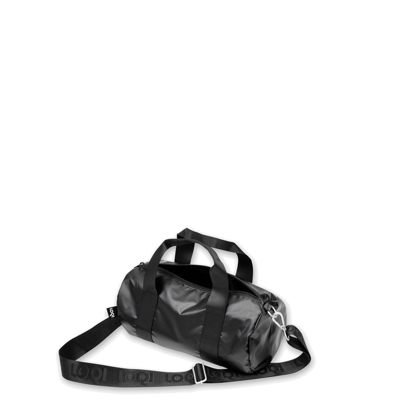 Borsa a tracolla "Metallic - Black" cm 20x10x10