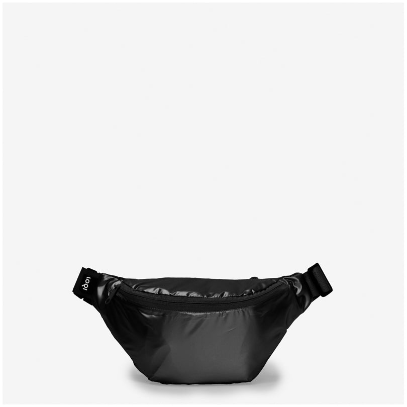 Marsupio/Bum Bag "Metallic - Black" cm 30x14