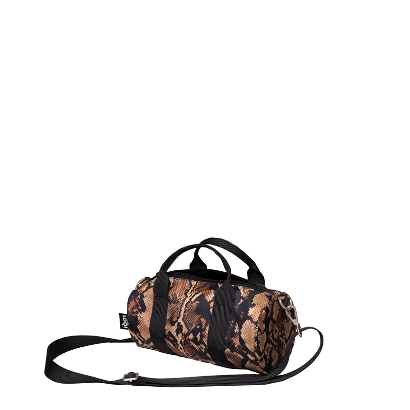 Borsa a tracolla "Snake - Brown" cm 20x10x10