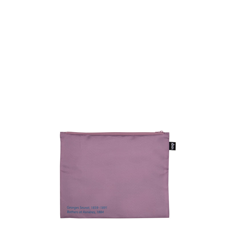 Zip pocket "Impressionism - Seurat, Monet, Van Gogh", confezione assortita da 3 pezzi cm 13-25X23-32