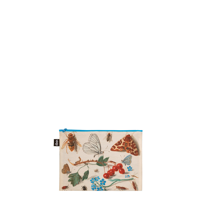 Zip pocket "Still Life - De Zurbarán, Van Kessel, Von Huysum", confezione assortita da 3 pezzi cm 13-25X23-32