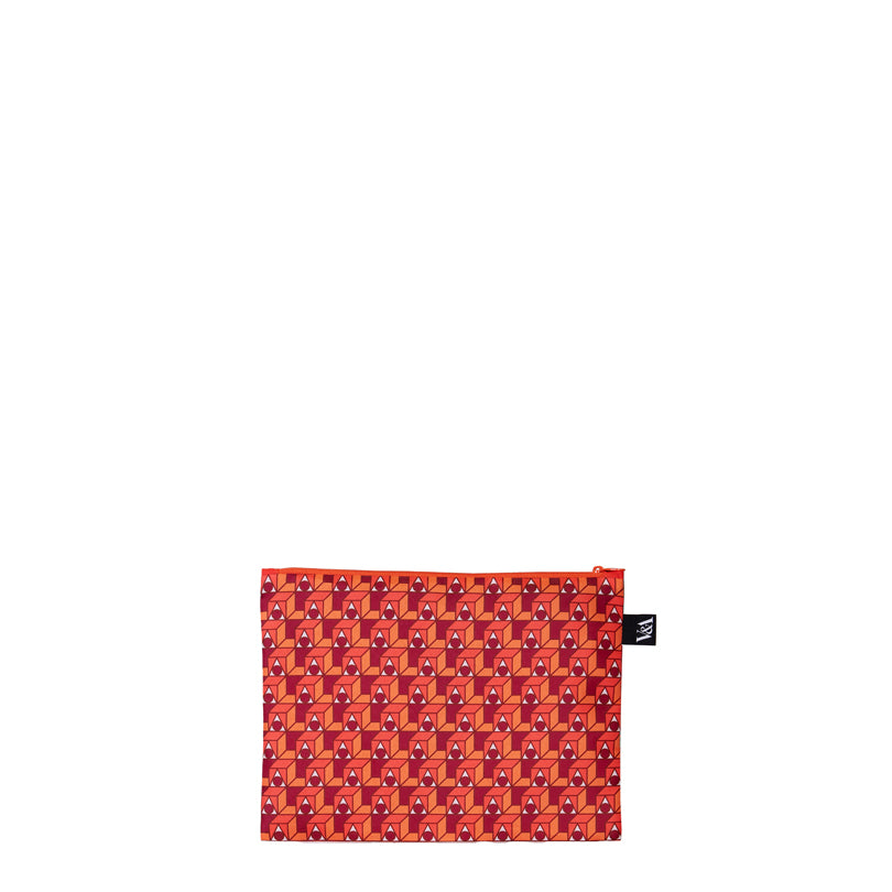Zip pocket "Nigel Quiney - Carnival 3, Typhoon3 and Bullseye 3", confezione assortita da 3 pezzi cm 13-25X23-32
