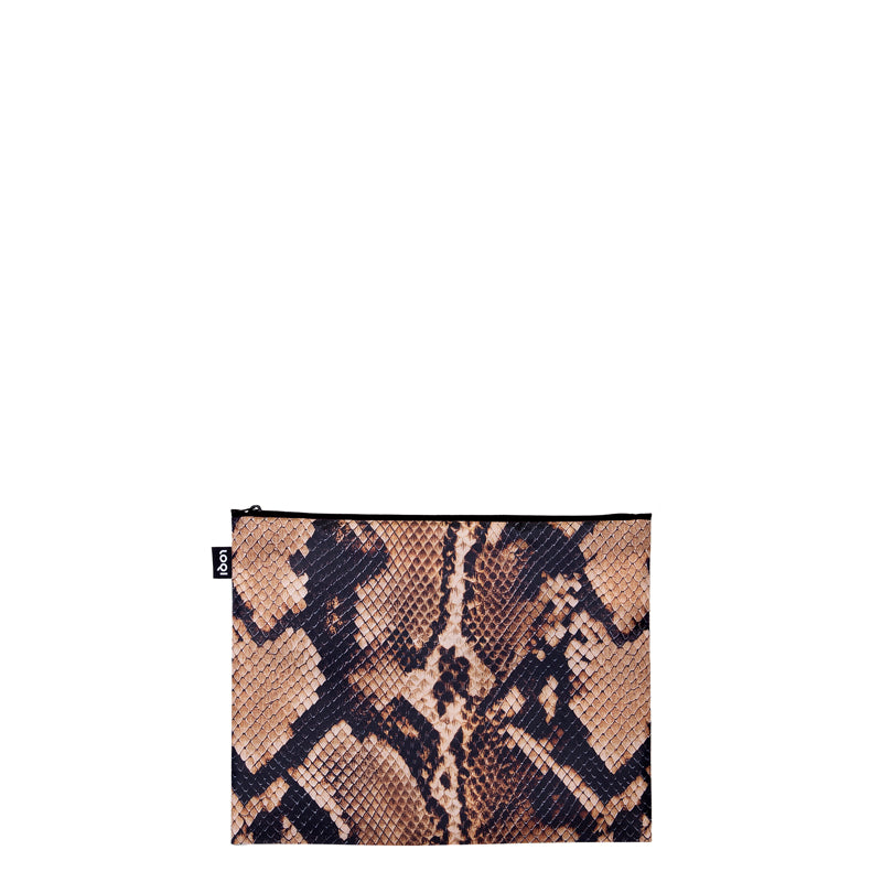 Zip pocket "Snake", confezione assortita da 3 pezzi cm 13-25X23-32