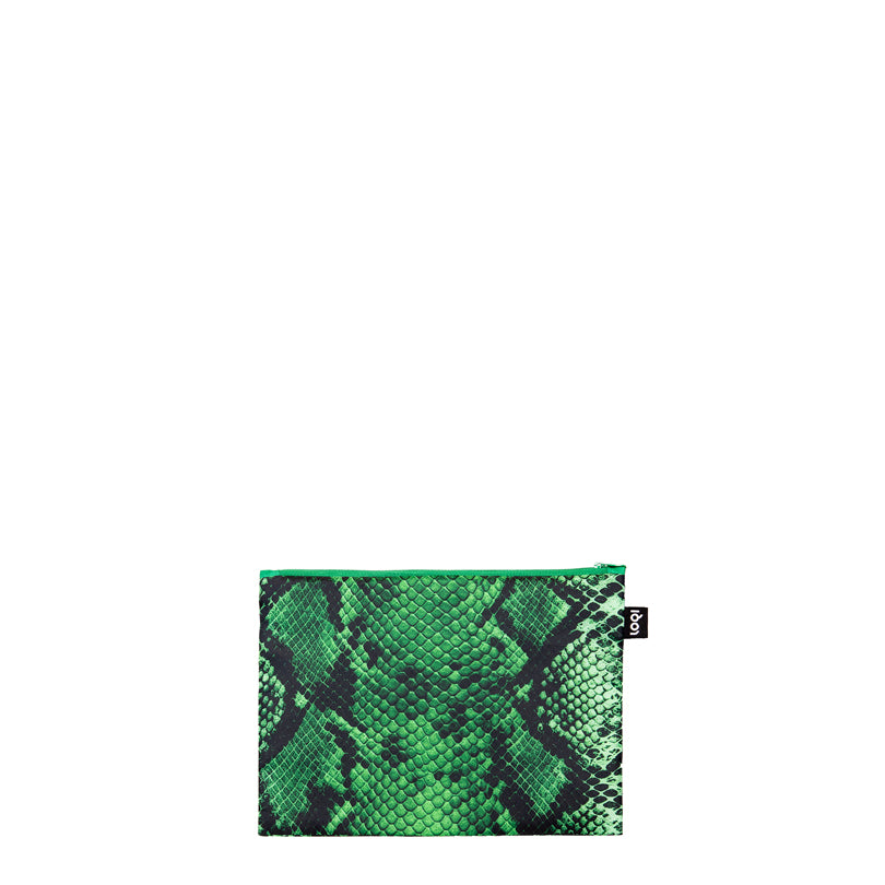 Zip pocket "Snake", confezione assortita da 3 pezzi cm 13-25X23-32