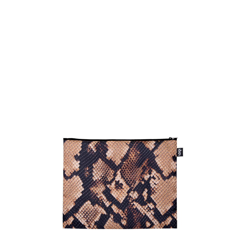 Zip pocket "Snake", confezione assortita da 3 pezzi cm 13-25X23-32