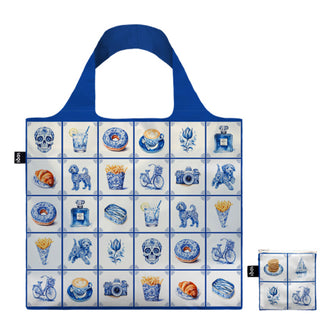 Borsa spesa "Delft - Funky Recycled" cm 50x42/69