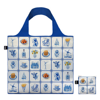 Borsa spesa "Delft - Heritage Recycled" cm 50x42/69