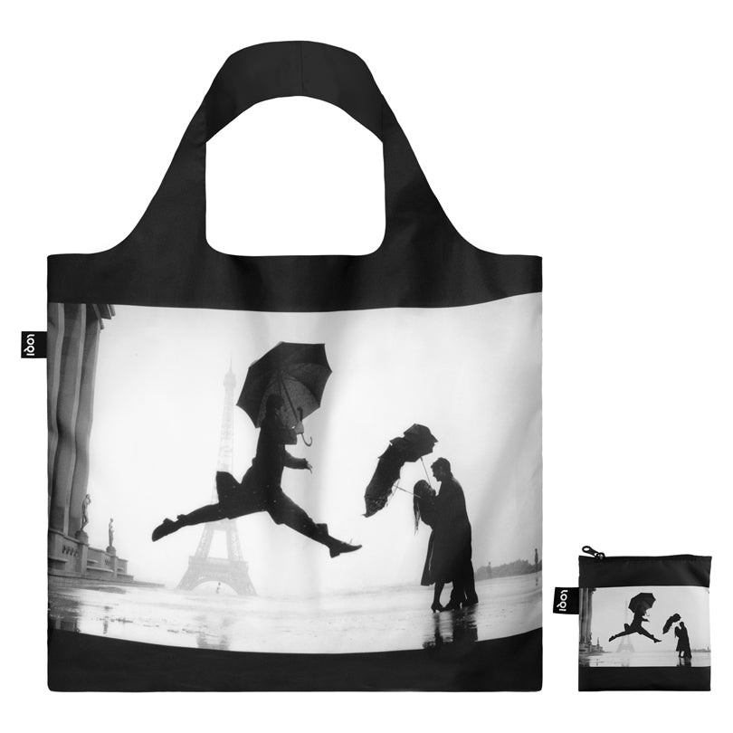 Borsa spesa "Elliott Erwitt - Eiffel Tower Paris Recycled" cm 50x42/69