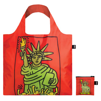 Borsa spesa "Keith Haring - New York Recycled" cm 50x42/69