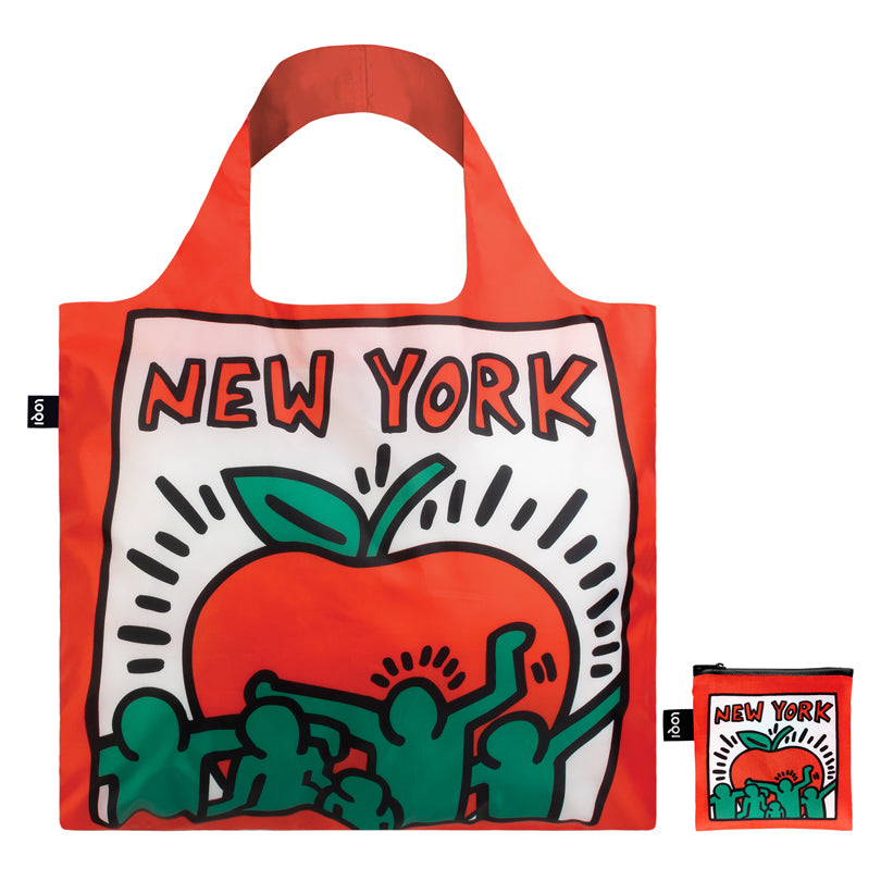Borsa spesa "Keith Haring - New York Recycled" cm 50x42/69