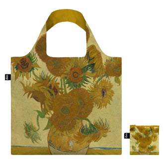 Borsa spesa "Vincent van Gogh - Sunflowers" cm 50x42/69