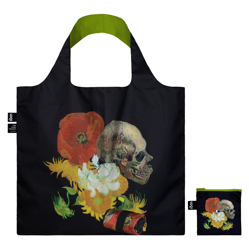 Borsa spesa "Vincent van Gogh - Skull" cm 50x42/69