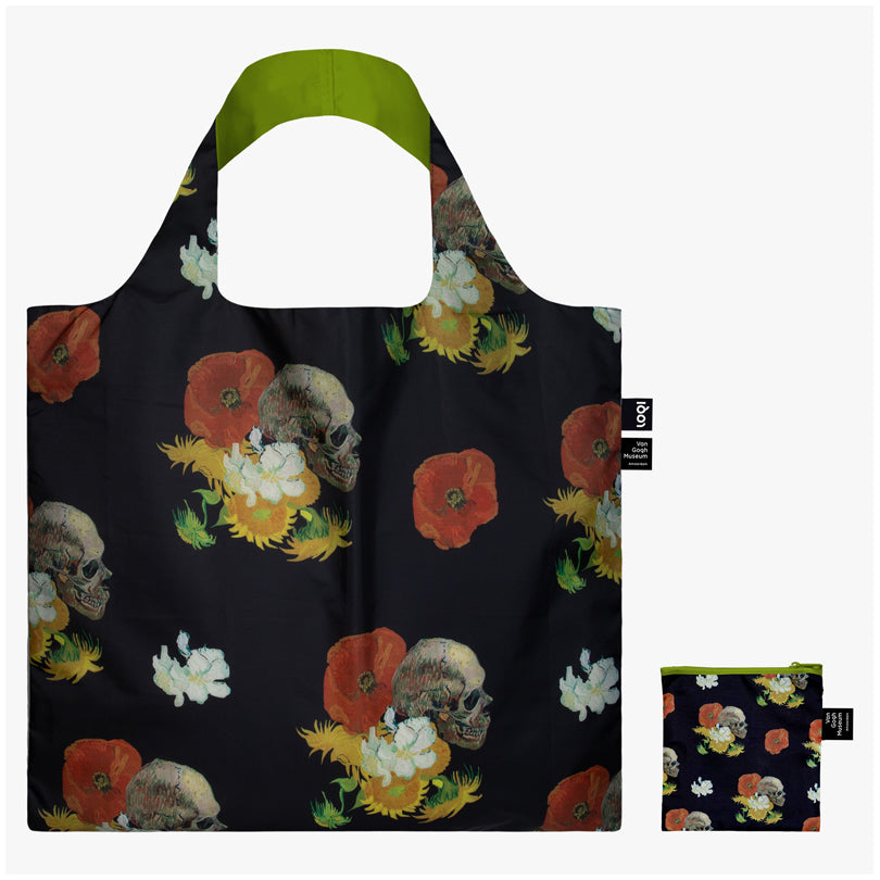 Borsa spesa "Vincent van Gogh - Skull" cm 50x42/69