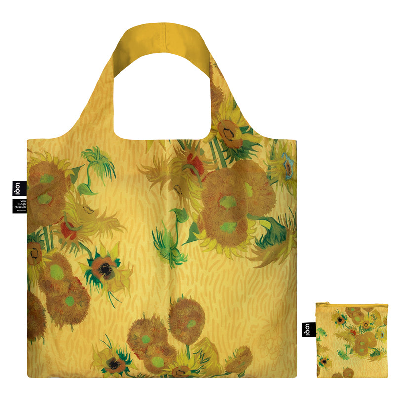 Borsa spesa "Vincent van Gogh - Sunflowers" cm 50x42/69
