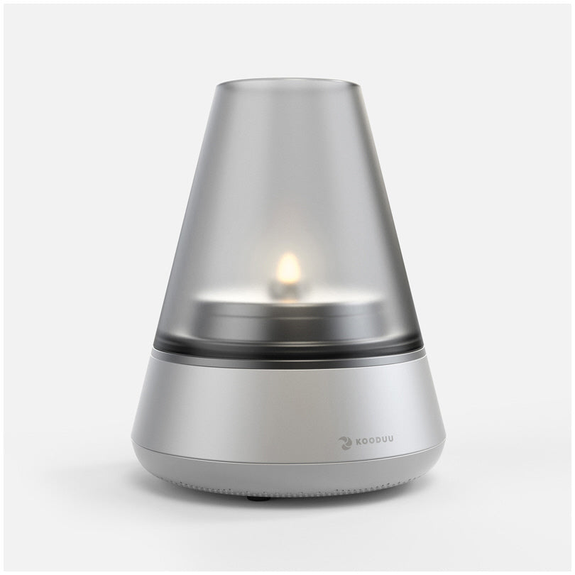 Nordic Light Pro "3 in 1", Altoparlante Bose Bluetooth 4,2, lampada ad olio di design e portalumino cm Ø14x17,5