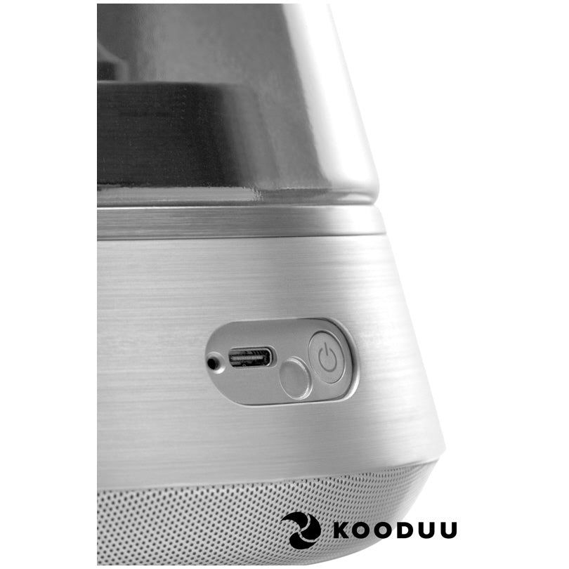 Nordic Light Pro "3 in 1", Altoparlante Bose Bluetooth 4,2, lampada ad olio di design e portalumino cm Ø14x17,5
