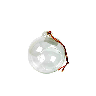 Vaso sferico con corda da appendere cm 10