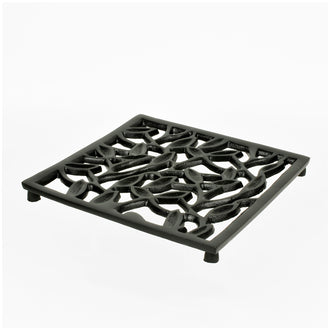 Sottopentola quadrato "Foglie" cm 20x20x2