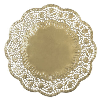 Centrino sottotorta "Rose", confezione 4 pezzi cm Ø36