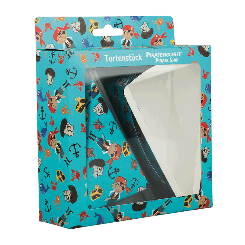 Kit stampo a forma di fetta di torta Pirata, 27 pezzi ml 180/cm  11x7,5x3,