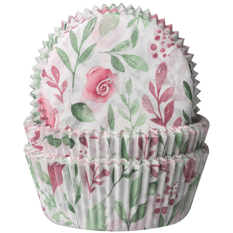 Pirottini Muffin/Cupcake a forma di corona "Rose", confezione 40 pezzi cm Ø5x3,8