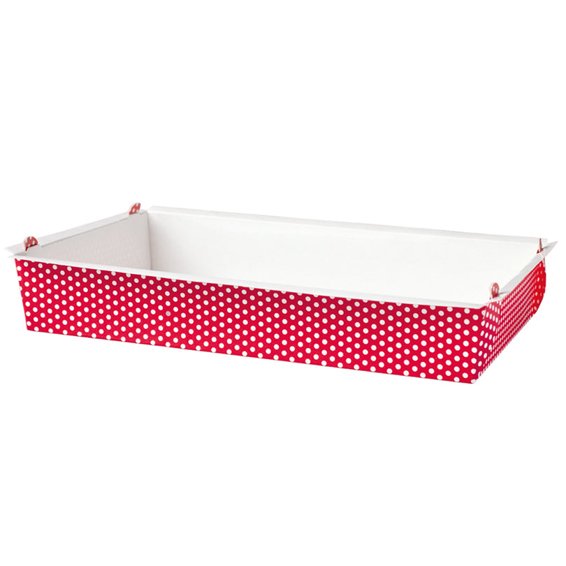 Stampo/Teglia cottura rettangolare "Puntini", confezione 2 pezzi l 2,4/cm 28,5x18,5x5
