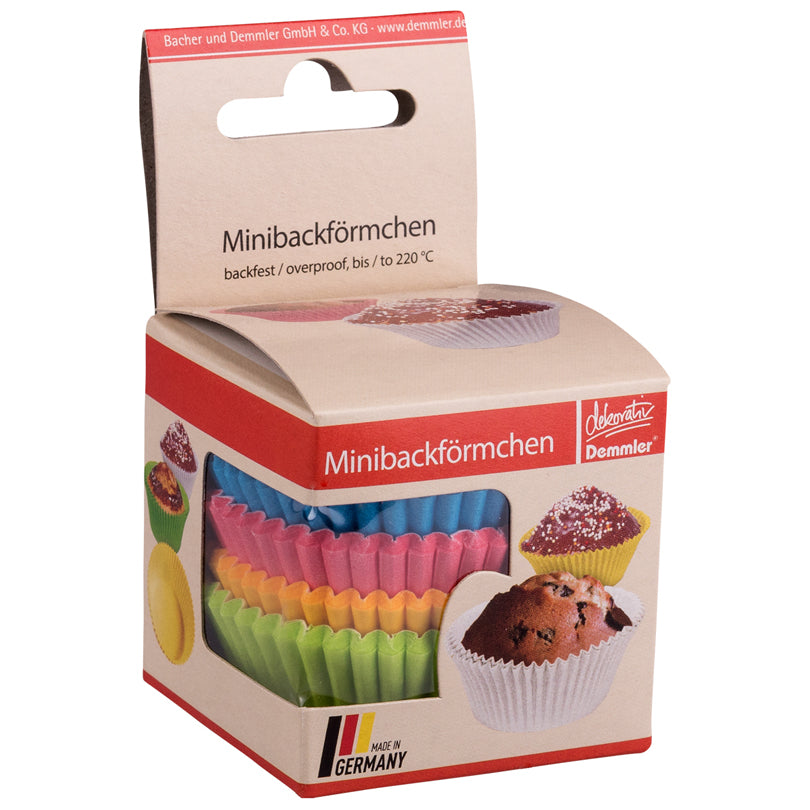 Pirottini Mini, confezione da 80 pezzi in colori assortiti cm Ø3,5x1,9