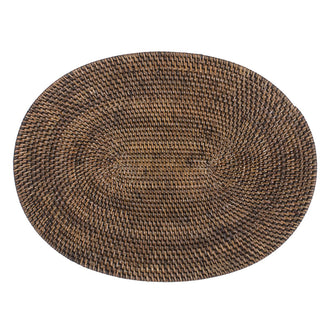 Tovaglietta all'americana ovale "Rattan" cm 40x30
