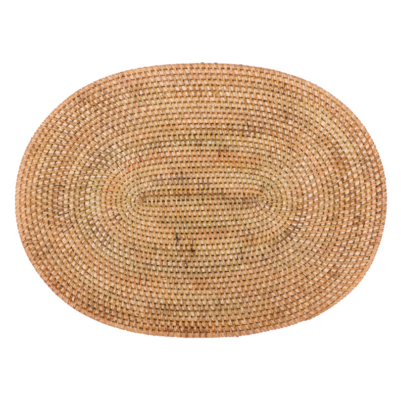 Tovaglietta all'americana ovale "Rattan" cm 40x30