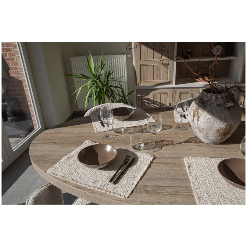 Tovaglietta all'americana rettangolare "Lina", utilizzabile su entrambi i lati cm 45x33