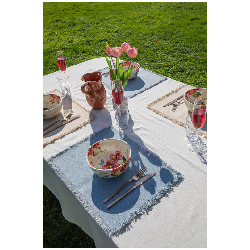 Tovaglietta all'americana rettangolare "Mayaha", utilizzabile su entrambi i lati cm 40x30