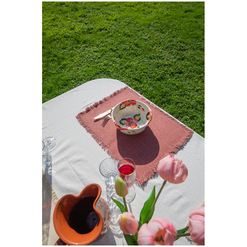 Tovaglietta all'americana rettangolare "Mayaha", utilizzabile su entrambi i lati cm 40x30