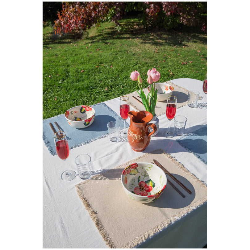 Tovaglietta all'americana rettangolare "Mayaha", utilizzabile su entrambi i lati cm 40x30