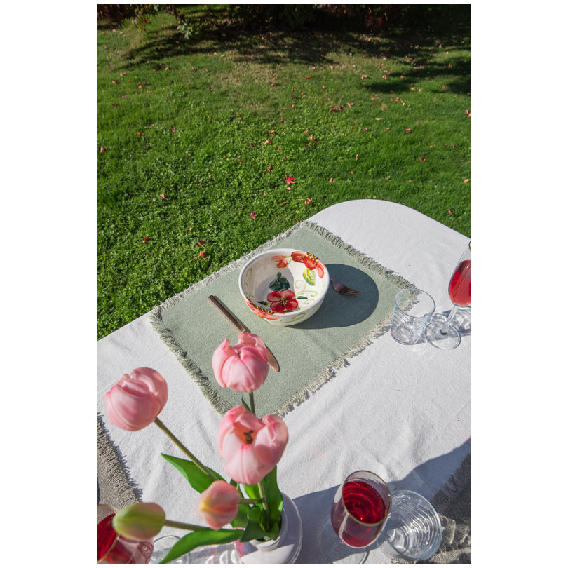 Tovaglietta all'americana rettangolare "Mayaha", utilizzabile su entrambi i lati cm 40x30