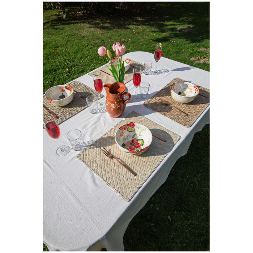 Tovaglietta all'americana rettangolare intrecciata "Yara" cm 45x33