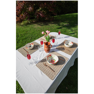 Tovaglietta all'americana rettangolare intrecciata "Untun" cm 45x33