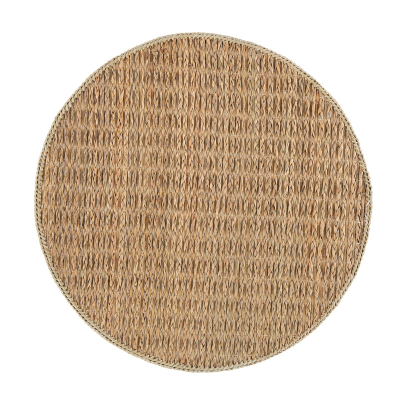 Tovaglietta all'americana tonda intrecciata "Callia" cm Ø38