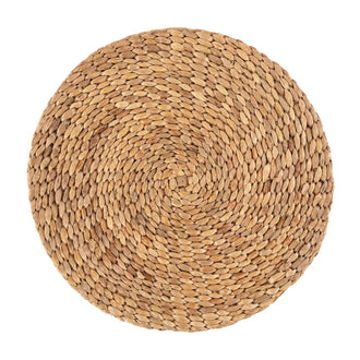 Tovaglietta all'americana tonda intrecciata "Kamar" cm Ø38