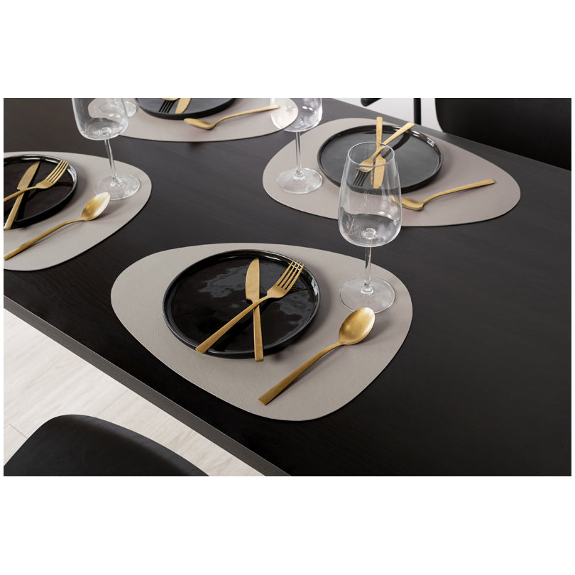 Tovaglietta all'americana a forma di goccia "Togo", utilizzabile su entrambi i lati cm 43x32