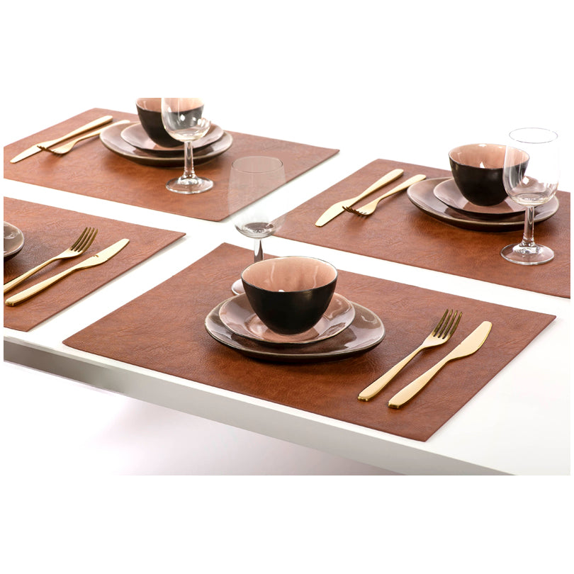 Tovaglietta all'americana rettangolare "Troja", utilizzabile su entrambi i lati cm 45x33